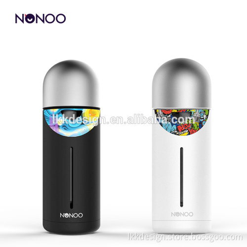 Creative Stainless Steel Thermoses Cup Travel Vacuum Bottle Double Wall Eyes Art Cup